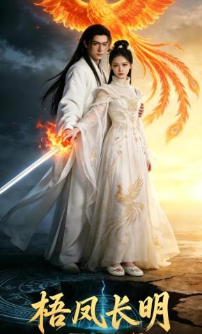 短剧《梧凤长明》海报