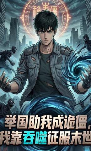 短剧《举国助我成诡僵，我靠吞噬征服末世》海报