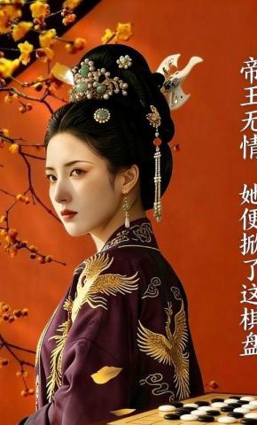 短剧《帝王无情，她便掀了这棋盘》海报
