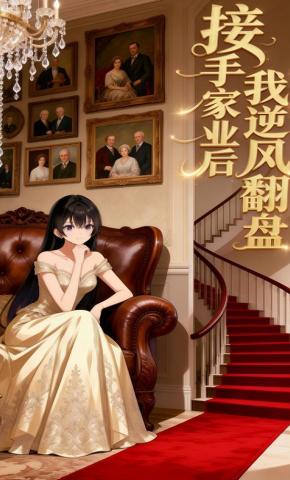 短剧《接手家业后我逆风翻盘》海报