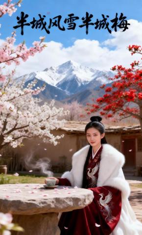 短剧《半城风雪半城梅》海报