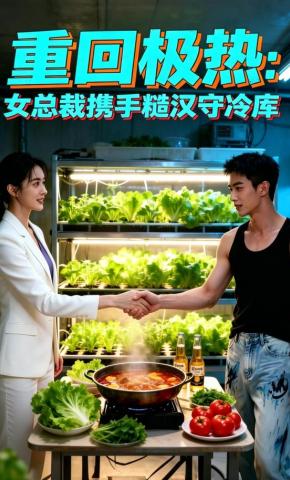 短剧《重回极热：女总裁携手糙汉守冷库》海报