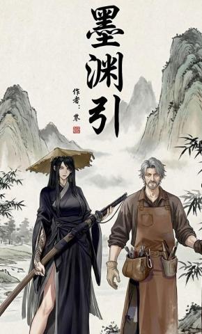 短剧《墨渊引》海报