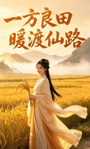 短剧《一方良田暖渡仙路》海报