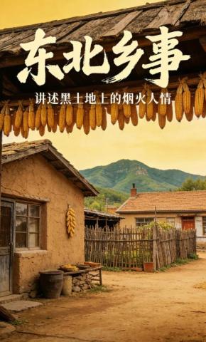 短剧《东北乡事》海报