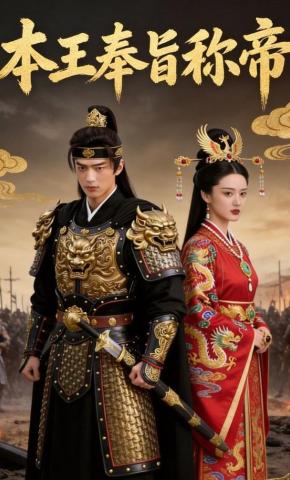 短剧《本王奉旨称帝》海报