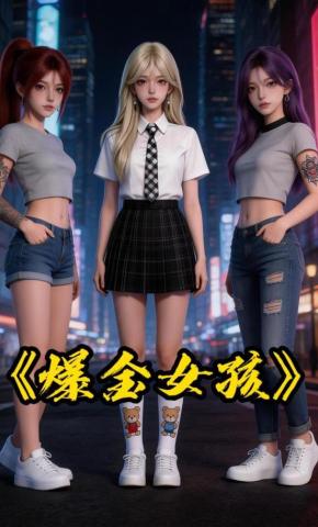 短剧《爆金女孩》海报