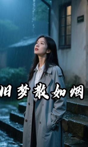 短剧《旧梦散如烟》海报