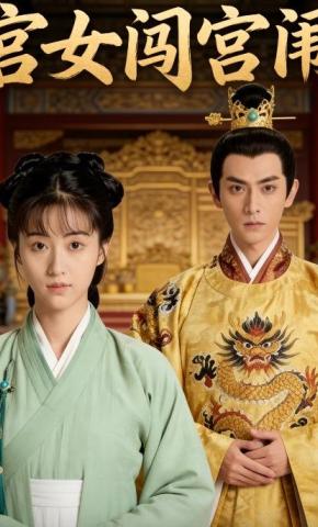 短剧《宫女闯宫闱》海报
