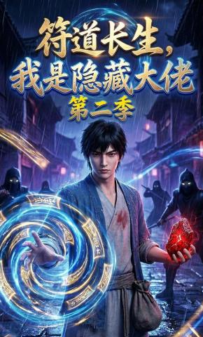 短剧《符道长生，我是隐藏大佬第二季》海报