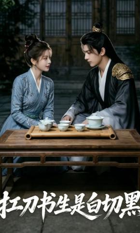 短剧《扛刀书生是白切黑》海报