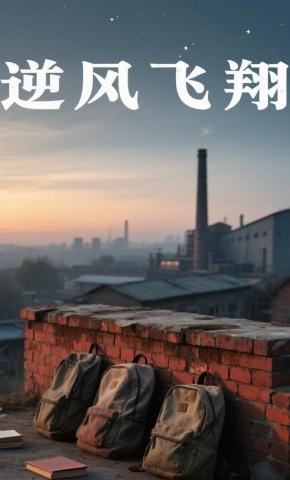 短剧《逆风飞翔》海报