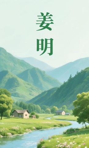 短剧《姜明》海报