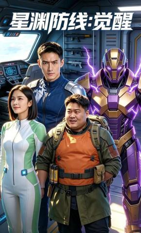 短剧《星渊防线：觉醒》海报