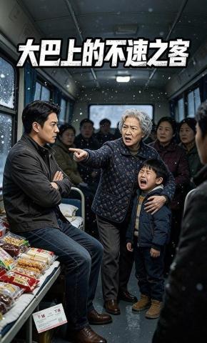 短剧《大巴上的不速之客》海报