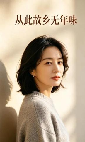 短剧《从此故乡无年味》海报
