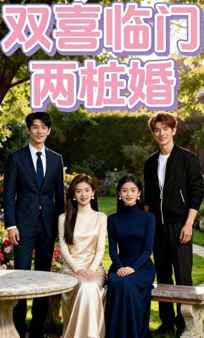 短剧《双喜临门两桩婚》海报