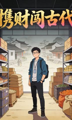 短剧《携财闯古代》海报
