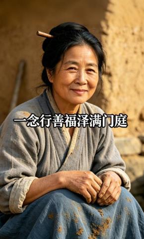 短剧《一念行善福泽满门庭》海报