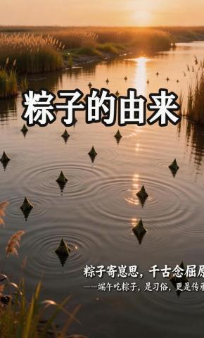 短剧《粽子的由来》海报