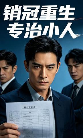 短剧《销冠重生，专治小人》海报