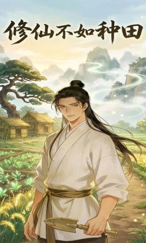 短剧《修仙不如种田》海报
