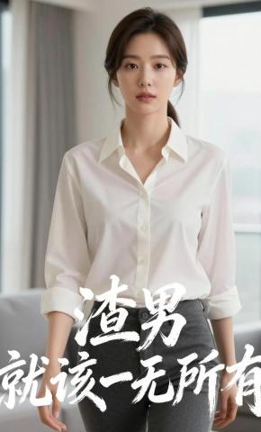 短剧《渣男，就该一无所有》海报