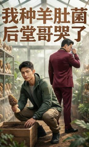 短剧《我种羊肚菌后堂哥哭了》海报
