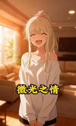 短剧《微光之情》海报