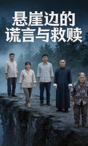 短剧《悬崖边的谎言与救赎》海报