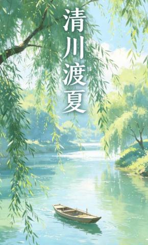 短剧《清川渡夏》海报