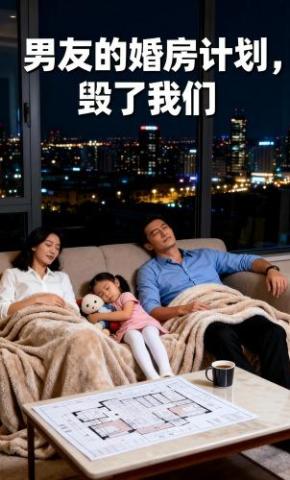 短剧《男友的婚房计划，毁了我们》海报