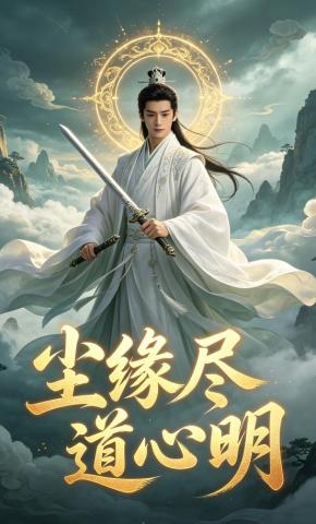 短剧《尘缘尽道心明》海报