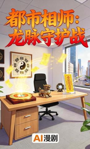 短剧《都市相师：龙脉守护战》海报