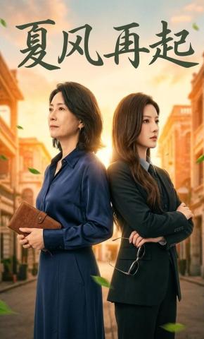 短剧《夏风再起》海报