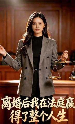 短剧《离婚后我在法庭赢得了整个人生》海报
