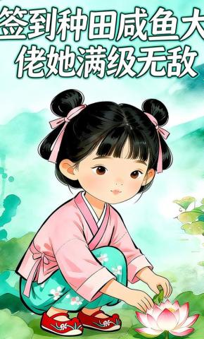 短剧《签到种田：咸鱼大佬她满级无敌》海报