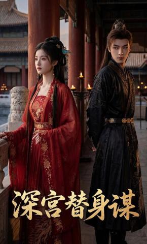 短剧《深宫替身谋》海报