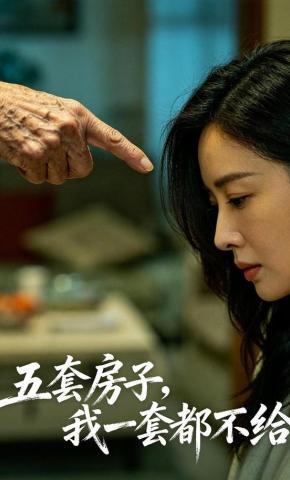 短剧《五套房子，我一套都不给》海报