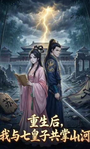 短剧《重生后，我与七皇子共掌山河》海报