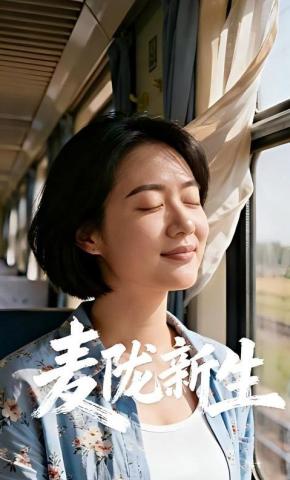 短剧《麦陇新生》海报