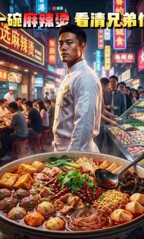 短剧《一碗麻辣烫看清兄弟情》海报