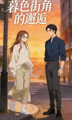 短剧《暮色街角的邂逅》海报