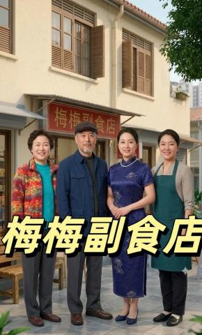 短剧《梅梅副食店》海报
