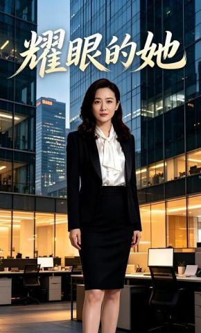 短剧《耀眼的她》海报