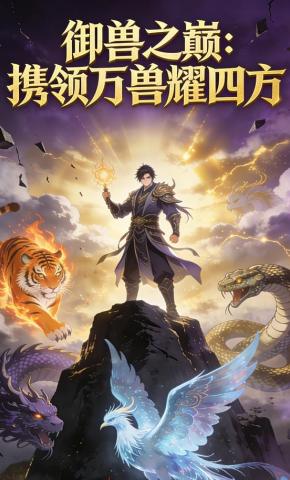 短剧《御兽之巅：携领万兽耀四方》海报