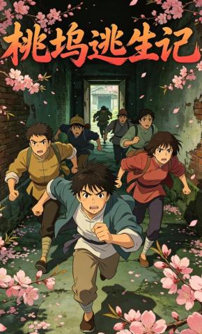 短剧《桃坞逃生记》海报
