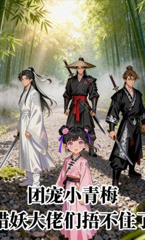 短剧《团宠小青梅，猎妖大佬们捂不住了》海报
