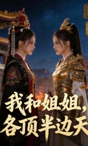 短剧《我和姐姐，各顶半边天》海报