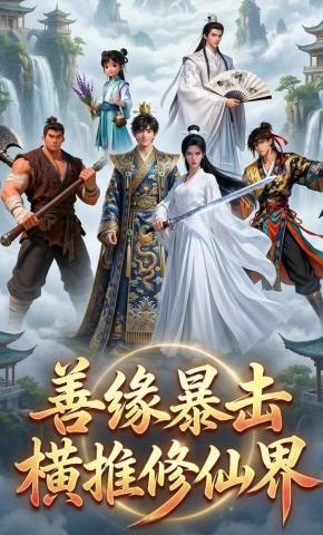 短剧《善缘暴击横推修仙界》海报